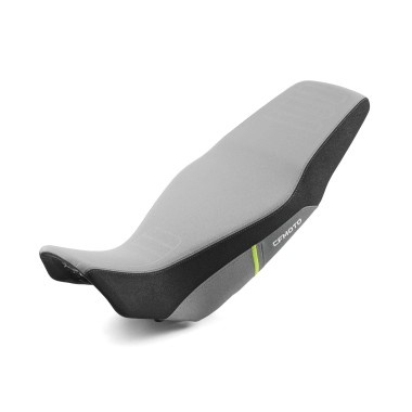 Selle haute +50 mm CFMOTO 450MT noire/grise/jaune - AG 1913-1