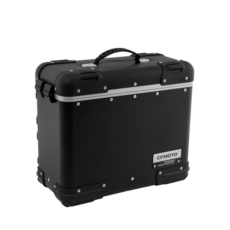 Kit bagagerie aluminium noir CFMOTO 700MT / 800MT - 6WWV-808000-5002-10
