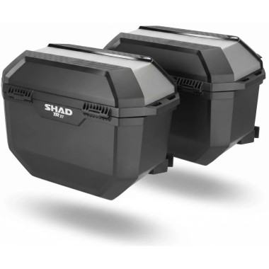 Valises SHAD "TERRA TR27" Aluminium (2x27L) pour motos CF MOTO - D0TR27200