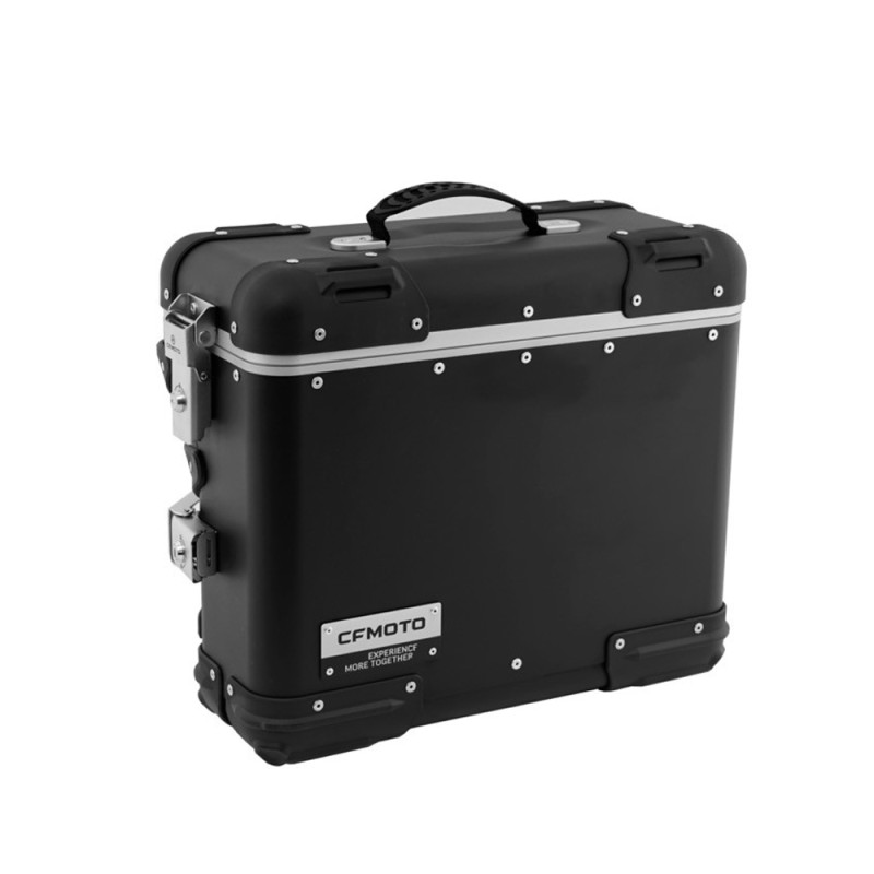 Kit bagagerie aluminium noir CFMOTO 700MT / 800MT - 6WWV-808000-5002-10
