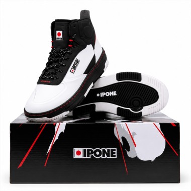 Chaussures Moto IPONE KT01-S Blanches Homologuées - 850675