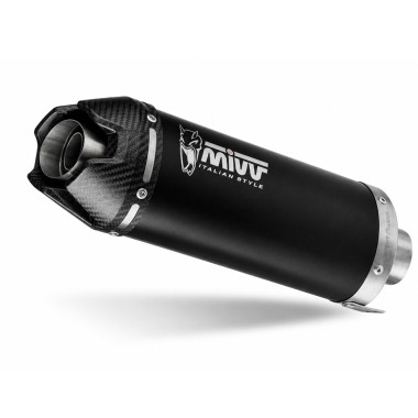 Silencieux MIVV AK-1 Acier/Inox Noir CFMOTO 450 SR (23-26) +6,5 CV - 1148609001