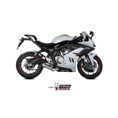 Ligne Complète MIVV X-M1 Titane CFMOTO 675 SR-R (25-26) Homologuée E5+