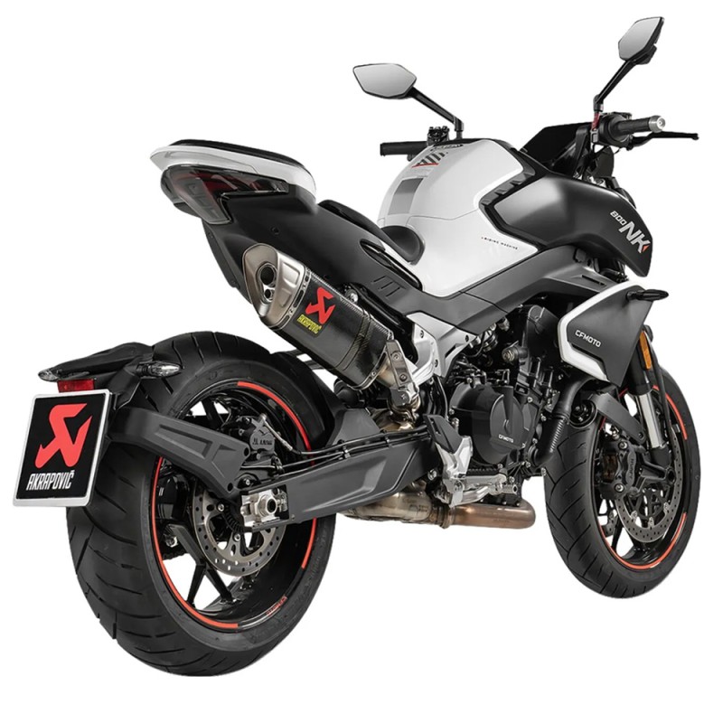 Silencieux Akrapovic Carbone CFMOTO 800 NK Sport/Advanced (23-26) - S-CF8SO1-HAPLC