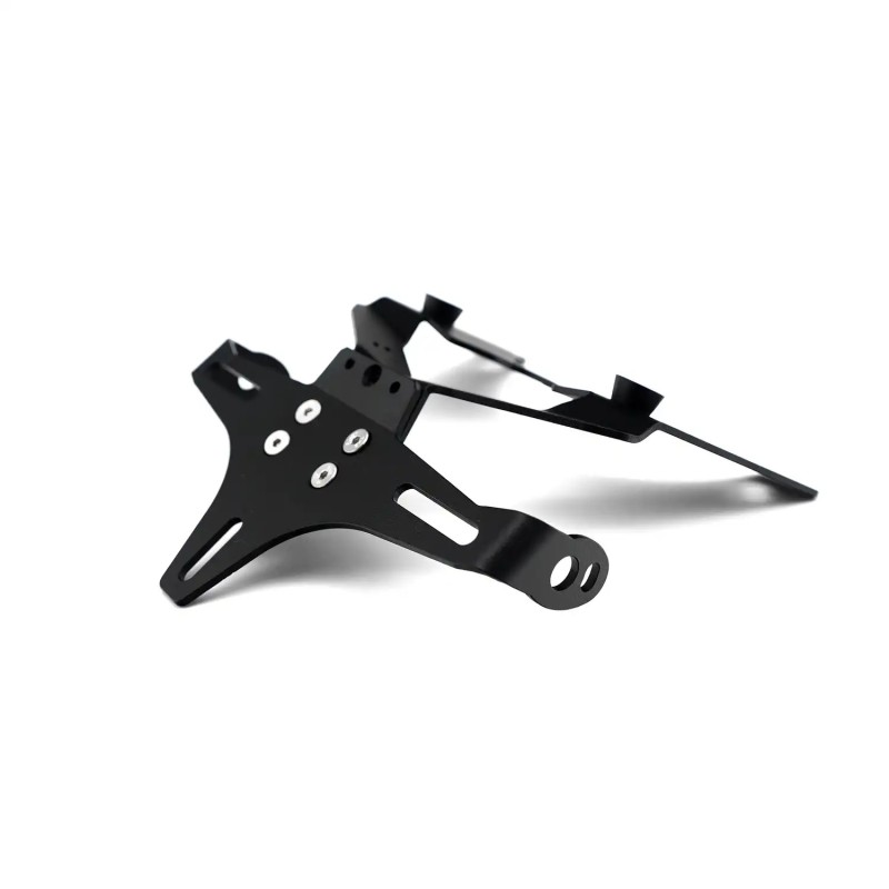 SUPPORT DE PLAQUE D'IMMATRICULATION COURT R&G RACING pour 450 MT