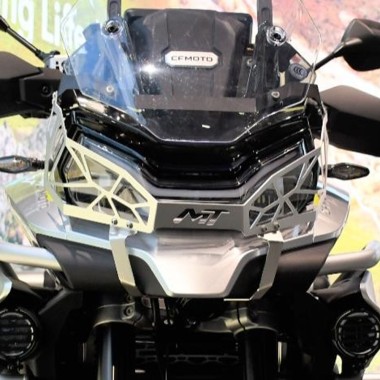 Protection feux avant aluminium gris CFMOTO 800MT - 6WWV-806100-5000