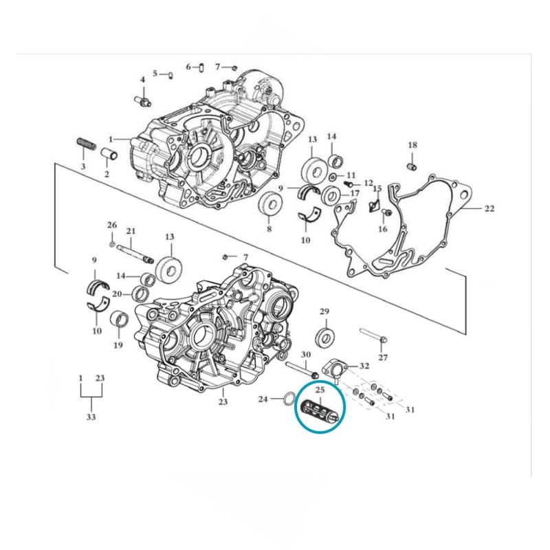 SH-JC16511-03300 - Crépine d'Huile CFMOTO 125 NK