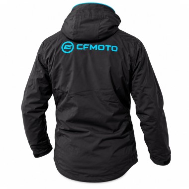Veste Softshell à Capuche Noire CFMOTO