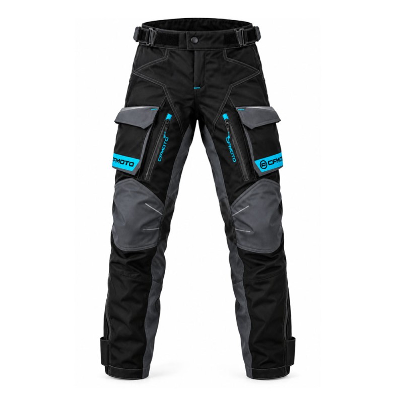 Pantalon Moto CFMOTO Noir & Gris – Touring Adventure