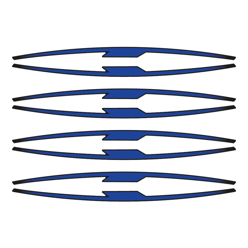 Liserets de Jantes Bleus Puig Performance CFMOTO 450 NK – 21833A