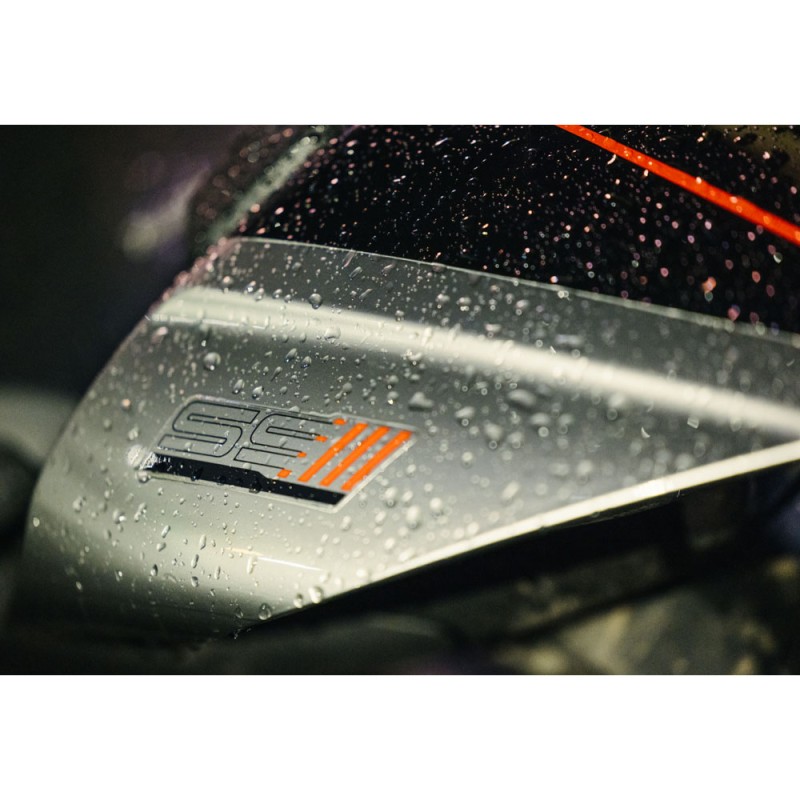 Capot de selle passager racing blanc CFMOTO 450SR - 6AQV-801200-1000