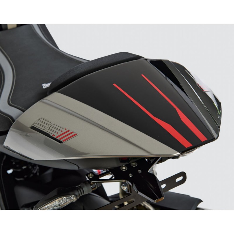 Capot de selle passager racing blanc CFMOTO 450SR - 6AQV-801200-1000