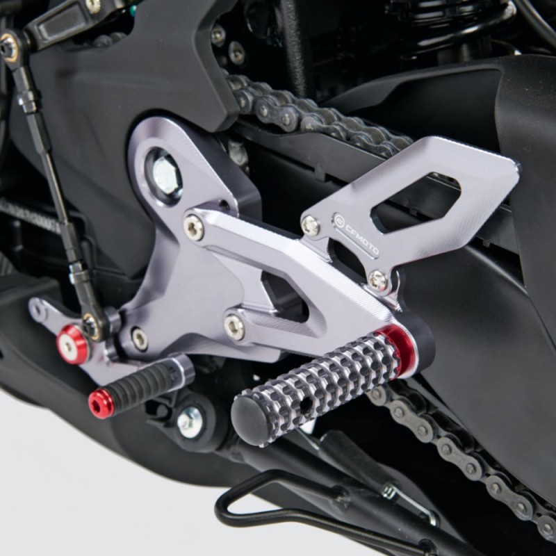 Commande reculée racing gauche réglable CFMOTO 450SR - AG 1606