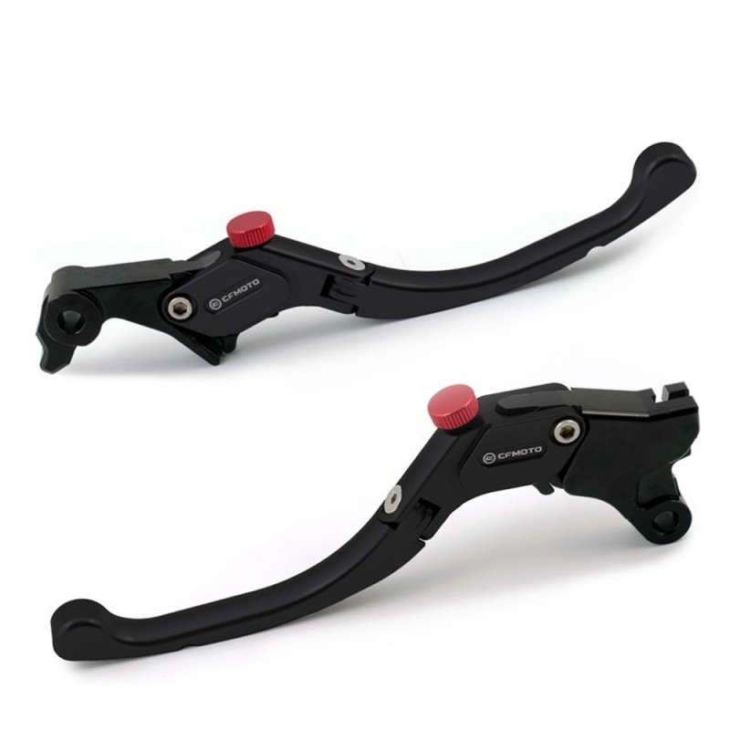 KIT LEVIER DE FREIN ET D'EMBRAYAGE NOIR REGLABLE POUR 800NK