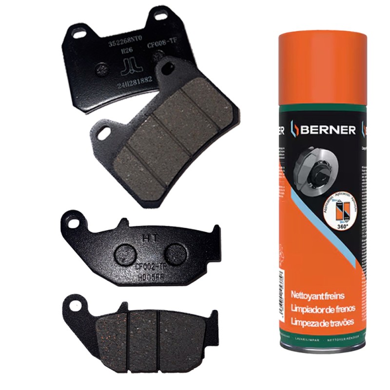 Pack plaquettes frein CFMOTO 450NK
