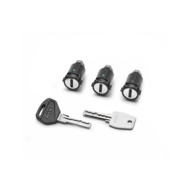 Barillets + Clé GIVI "SMART SECURITY LOCK" x 3
