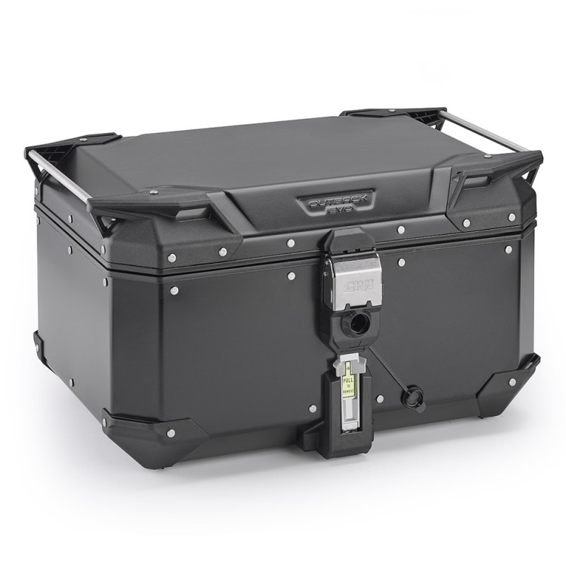 Topcase GIVI "TREKKER OUTBACK EVO SMART" Alu Noir (58L) pour CF MOTO 450 / 700 / 800 / 1000 MT GIVI