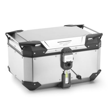 Topcase GIVI "TREKKER OUTBACK EVO SMART" Alu Gris (58L) pour CF MOTO 450 / 700 / 800 / 1000 MT GIVI