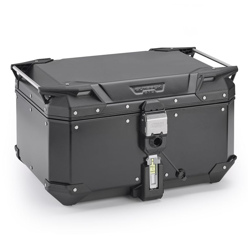 Topcase GIVI "TREKKER OUTBACK EVO SMART" Alu Noir (58L) pour CF MOTO 450 / 700 / 800 / 1000 MT GIVI