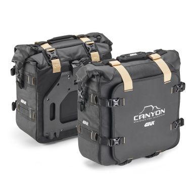 Valises latérales imperméables GIVI Canyon Monokey (2 x 25L) pour CF MOTO 450 MT GIVI