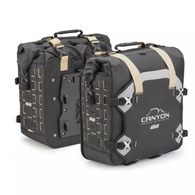Valises latérales imperméables GIVI Canyon Monokey (2 x 35L) pour CF MOTO 800 MT-X