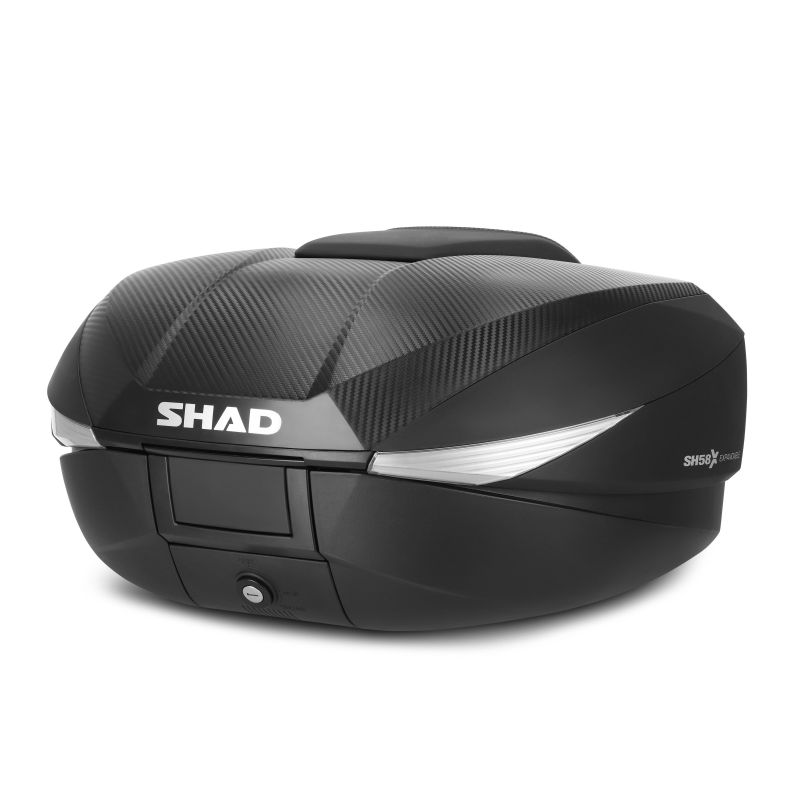 Top case Extensible SHAD "SH58X" Carbone (58L) pour motos CF MOTO  SHAD