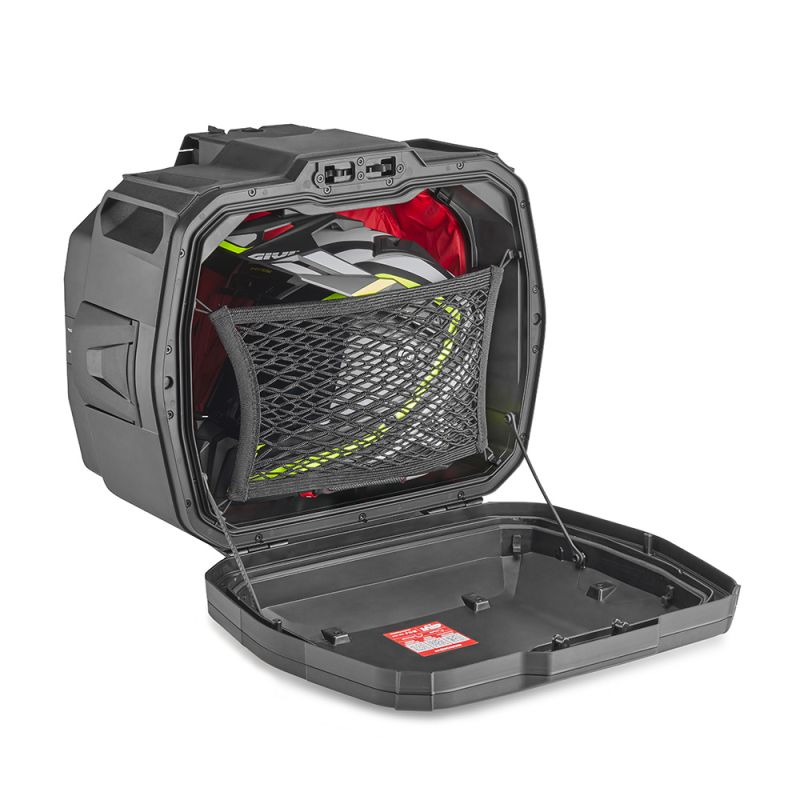 Top case / Valise Extensible GIVI " MONOKEY XSPACE" Noir (27/36L) pour CF MOTO 450 / 700 / 800 / 1000 MT GIVI