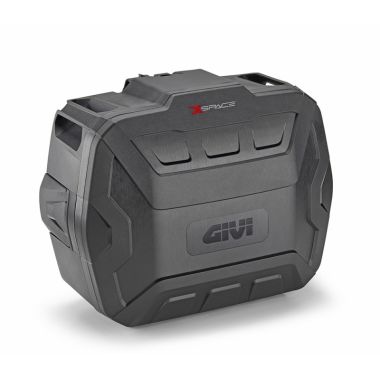 Top case / Valise Extensible GIVI " MONOKEY XSPACE" Noir (27/36L) pour CF MOTO 450 / 700 / 800 / 1000 MT GIVI