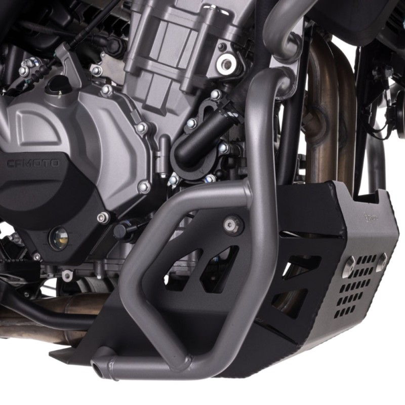 CRASH BAR INFERIEURS ALUMINIUM GRIS 450 MT - AG 1911-1