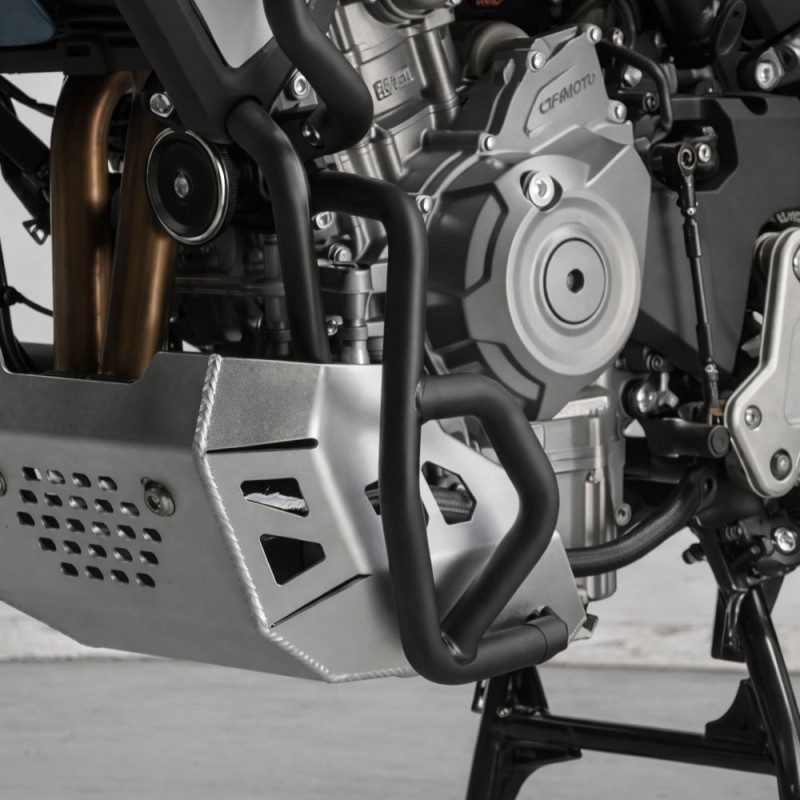 CRASH BAR INFERIEURS ALUMINIUM NOIR 450MT - AG 1911