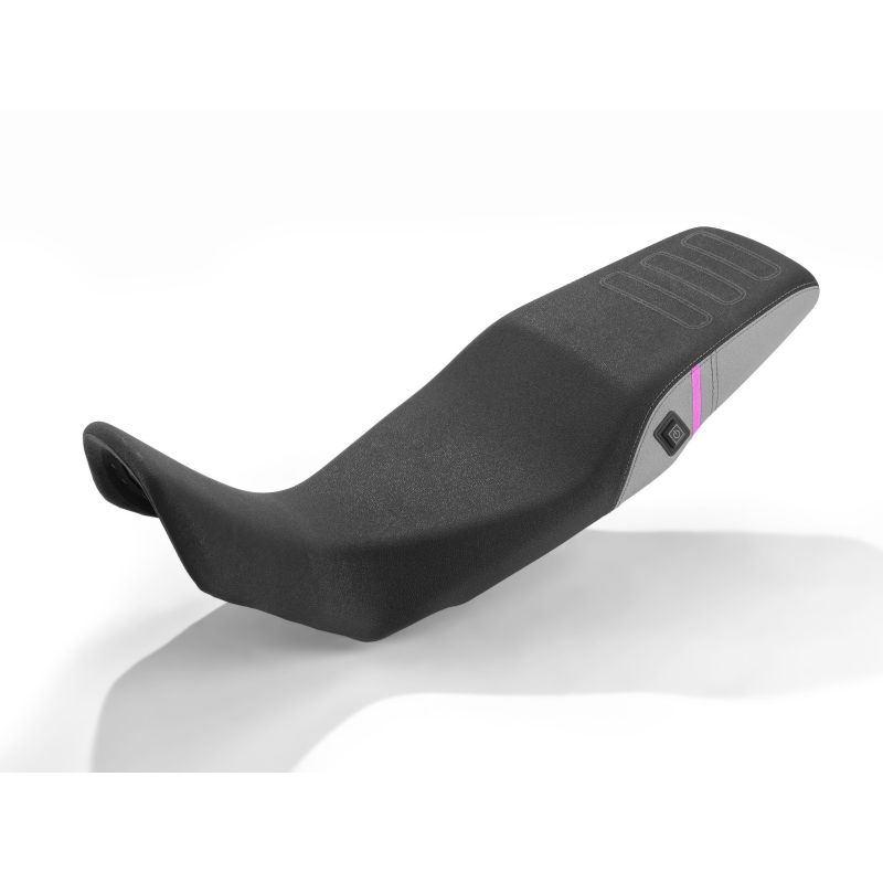 SELLE CHAUFANTEpour CF MOTO 450 MT GRISE / ROSE CF-MOTO