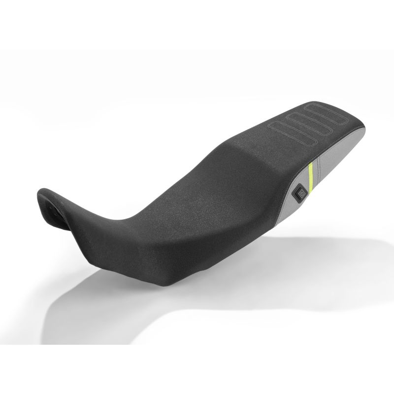 SELLE CONFORT CHAUFANTEpour CF MOTO 450 MT GRISE / JAUNE CF-MOTO